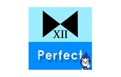 XII Perfect 볼링부 퍼펙트 로고